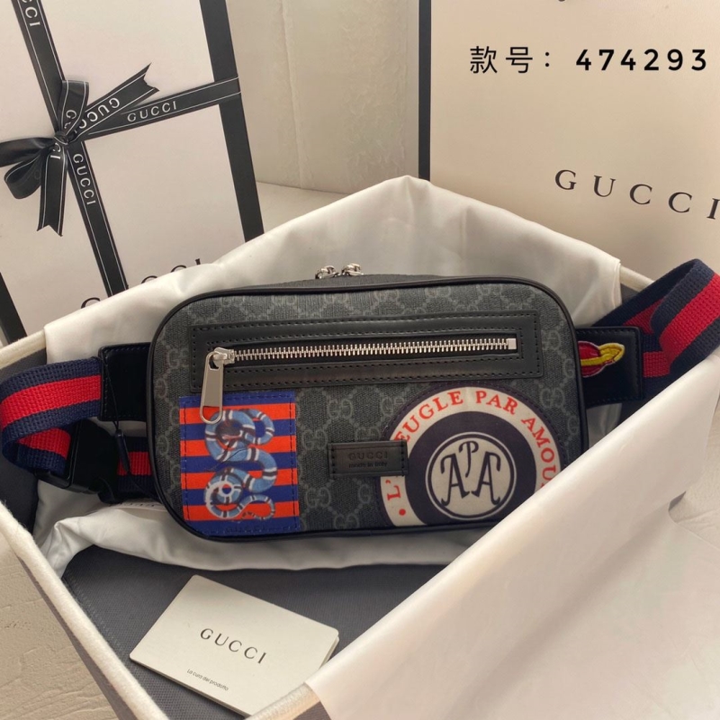 G*u*i waist & chest packs